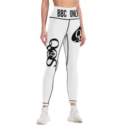 QOS BBC ONLY Design Workout Yoga Long Legging for Women Scrunch Comfortable Soft High Waist Gym Pants