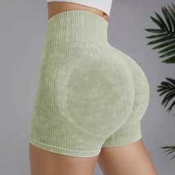 Seamless Knitted Buttock Sports New Shorts Running Yoga Fitness Pants Tight Quick Dry Training Yoga Shorts Women