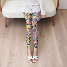 Nadanbao Summer Thin Cool Mesh Leggings Women Ultra-thin Sexy Pants 3D Printed Fashion Trousers Silk Slide Leggings for Dress