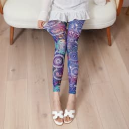 Nadanbao Summer Thin Cool Mesh Leggings Women Ultra-thin Sexy Pants 3D Printed Fashion Trousers Silk Slide Leggings for Dress