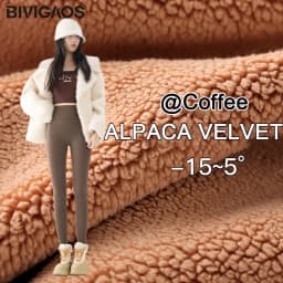 BIVIGAOS Autumn Winter Fleece Thick Shark Leggings Women's High Waist Butt Lifter Warmth Alpaca Velvet Leggings
