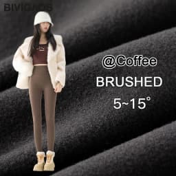 BIVIGAOS Autumn Winter Fleece Thick Shark Leggings Women's High Waist Butt Lifter Warmth Alpaca Velvet Leggings