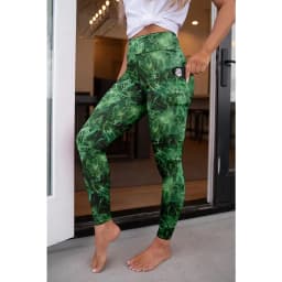 LETSFIND Fashion New Women Elastic Pockert Pants High Waist 3D Digital Printing  Milk Silk Stretch Fitness Sexy Girls Leggings
