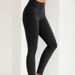 Imitation Denim Yoga Leggings with High Elasticity Slim High Waist Lifted Buttocks Sports and Fitness Fashion Leggings for Women