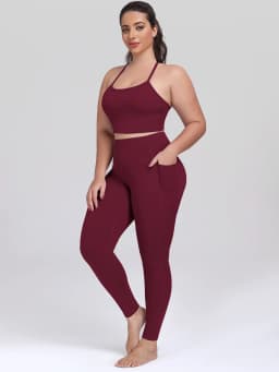 Women Yoga Fitness Leggings With Pocket High Waist Tights Gym Workout Running Stretchy Sexy Butt Liftting Casual Skinny Pants