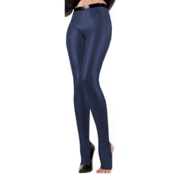 Exotic Unisex Sexy Faux Latex Leggings High Waist Patchwork with Feet Open Socks Nightclub Pants Shiny PVC Bodycon Trousers 7XL