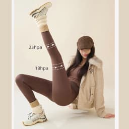 2025 New Women's Sharkskin Pants Winter Elastic Slim Thin Leg Yoga Leggings Female High Waist Thicken Plus Velvet Warm Leggings