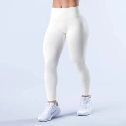 Seamless Yoga Leggings Women Three Waist Pleats Sports Fitness Trousers Sexy Hip Liftting Lowed-waist Fashionable Leggings