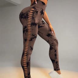 Hot Selling Women Leggings High Waist Hip Lifting Pants Fitness Workout Leggings Sport Tights Quick Drying Peach Hip Yoga Pants