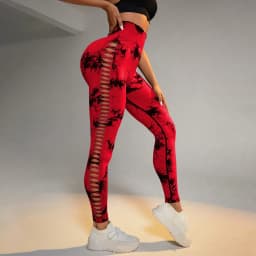 Hot Selling Women Leggings High Waist Hip Lifting Pants Fitness Workout Leggings Sport Tights Quick Drying Peach Hip Yoga Pants
