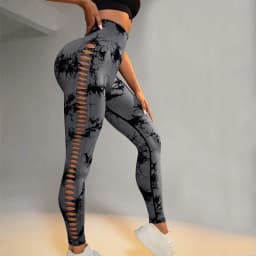 Hot Selling Women Leggings High Waist Hip Lifting Pants Fitness Workout Leggings Sport Tights Quick Drying Peach Hip Yoga Pants