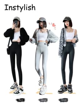 Sports Leggings for Women's Pants Push Up Tights High Waist Workout Leggings Vintage Harajuku Ribbed Knit Pants Fitness Gym Wear