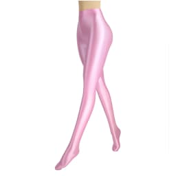 MJINM-High Waisted Spandex Tights for Women, Elastic Leggings, Pantyhose, Jeggings for Running, Wetlook, Oil Shiny, Glossy Pants
