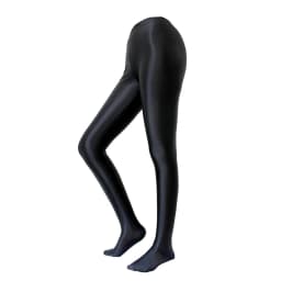 MJINM-High Waisted Spandex Tights for Women, Elastic Leggings, Pantyhose, Jeggings for Running, Wetlook, Oil Shiny, Glossy Pants
