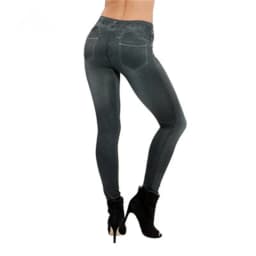 Women Jean Leggings Fitness Pants High Waist Gym Leeggings High Elastic Hip Liftting Fashion Slim Running Cycling Yoga Tights