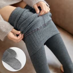 Women Leggings Autumn & Winter Pants Plus Velvet Thicken Pants High Waist Skinny Leggings Solid Vertical Striped Women Clothing