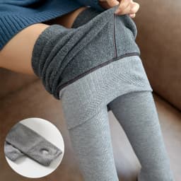 Women Leggings Autumn & Winter Pants Plus Velvet Thicken Pants High Waist Skinny Leggings Solid Vertical Striped Women Clothing