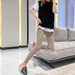 Autumn Winter Women Wool Thickening Leggings High Waist Ribbed Vertical Stripe Casual Knitted Leggings Warm Wear out Pantyhose