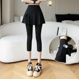 Fake Two Items Shorts Women Big Size Shorts with Pocket Gym Trainning Running Yoga Shorts Stretchy Cycling Three Point Pants