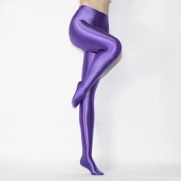 High Waist Glossy Satin Leggings Women Sports Tights Silk Smooth Glitter Stockings Fitness Gym Yoga Female Legging Pants 2023