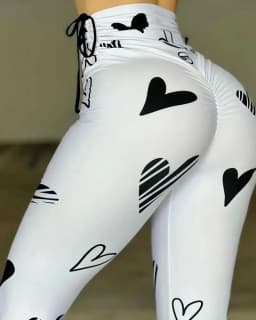 Leggings Women Long Pants Bodycon Slim Fit Print Pant High Waist Drawstring Jogger Yoga Trousers Elegant Splice Y2k Streetwear