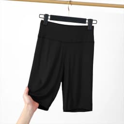 High-Waist Abdomen-Shaping Modal Women's Shorts Elastic Tight Fit Three-Quarter Length Sports Base Layer Pants Summer Anti-Light