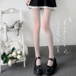 Sexy Fishing Net Stockings Thin White Silk Black Color Women's Anti-snag Summer Tights Ultra-thin Jk Fishnet Leggings