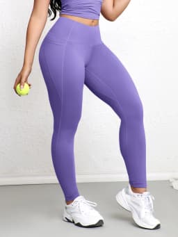 Women High Waist Yoga Pants With Pockets Butterlift Scrunch Butt Pants Tummy Control Workout Running Yoga Leggings
