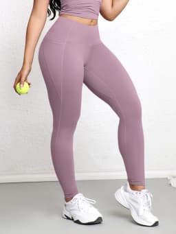 Women High Waist Yoga Pants With Pockets Butterlift Scrunch Butt Pants Tummy Control Workout Running Yoga Leggings