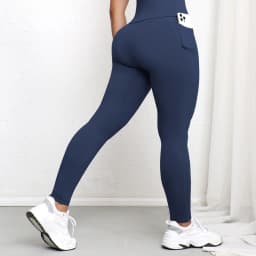 Women High Waist Yoga Pants With Pockets Butterlift Scrunch Butt Pants Tummy Control Workout Running Yoga Leggings