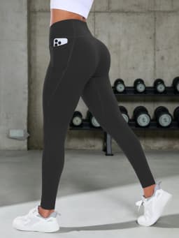 Women Yoga Pants With Pockets Butt Lifting Tummy Control Sports Leggings High Waist Fitness Tights Gym Clothing Sportswer