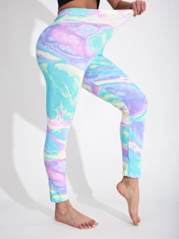 Autumn Winter 1PACK Women's Woolen Cotton Candy Sexy Tight Legging Casual Sports Elegant Fitness Yoga Pants