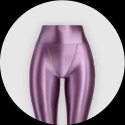 XcloCKNYoung V-crotch leggings shiny wet color tight Leggings high Yoga swimming glossy stirrupped pants