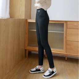 ​​Women's Fleece Lined Thermal Leggings Winter Warm Tights No-Slip Waistband Outdoor Streetwear Yoga Pants High Density Plush​​