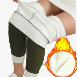 Super Warm Winter Leggins Women Skinny Stretch High Waist Prevent Cold Velvet Leggings Beautiful Outdoors Casual Warm Pants