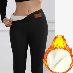Super Warm Winter Leggins Women Skinny Stretch High Waist Prevent Cold Velvet Leggings Beautiful Outdoors Casual Warm Pants