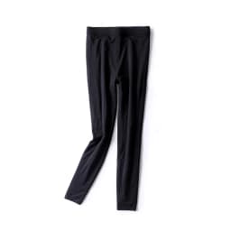 SuyaDream Women Autumn Winter Silk Long Johns Lace V neck Solid Knitted Thermal Pants 2025