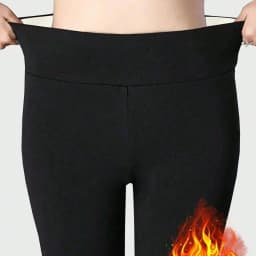 Women's Winter Thick Fleece Thermal Leggings High Waist Super Warm Skinny Pants Outdoor Running Compression Tights