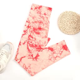 2024 New Tie Dye Gym Leggings Women Fitness Push Up Casual Sport Leggings Of Women Running Outdoors