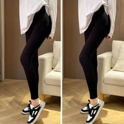 High Waist Modal Leggings Thin Nine-Tenths Inner-Outer Wear Summer Slimming Trousers Casual High Waist Tight Fit Pants