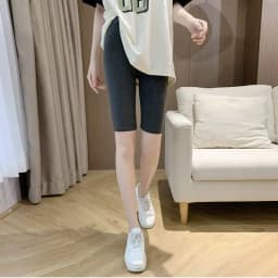 High Waist Modal Leggings Thin Nine-Tenths Inner-Outer Wear Summer Slimming Trousers Casual High Waist Tight Fit Pants