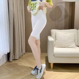 High Waist Modal Leggings Thin Nine-Tenths Inner-Outer Wear Summer Slimming Trousers Casual High Waist Tight Fit Pants
