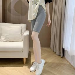 High Waist Modal Leggings Thin Nine-Tenths Inner-Outer Wear Summer Slimming Trousers Casual High Waist Tight Fit Pants