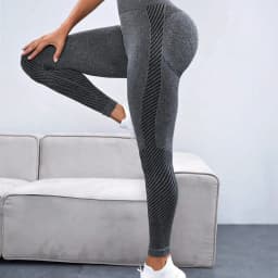 Seamless Splicing Leggings Women Fitness Leggings High Waist Elastic Hip Liftting Gym Workout Running Slim Fashion Yoga Tights