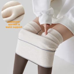 Fleece Lined Leggings Women Winter Warm Thermal Tights High Waist Tummy Control Butt Lifting Shark Pants Slim Casual Outwear
