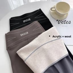 Fleece Lined Leggings Women Winter Warm Thermal Tights High Waist Tummy Control Butt Lifting Shark Pants Slim Casual Outwear