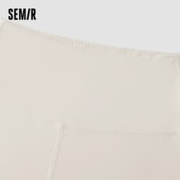 Semir Women Leggings Thermal Warmth Solid Color Everyday Style Soft Touch Layering Wear 2026 Spring Stretch Fit