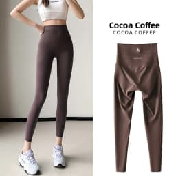 Slimming Upgrade Version Double Cross High Waist Women's Terngling Pants Tight Fit Base Layer Pants Autumn Winter Shark Pants