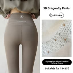 Slimming Upgrade Version Double Cross High Waist Women's Terngling Pants Tight Fit Base Layer Pants Autumn Winter Shark Pants