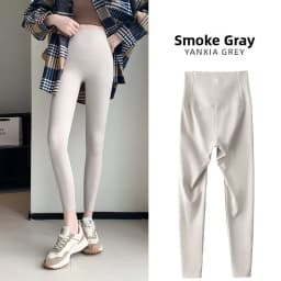 Slimming Upgrade Version Double Cross High Waist Women's Terngling Pants Tight Fit Base Layer Pants Autumn Winter Shark Pants